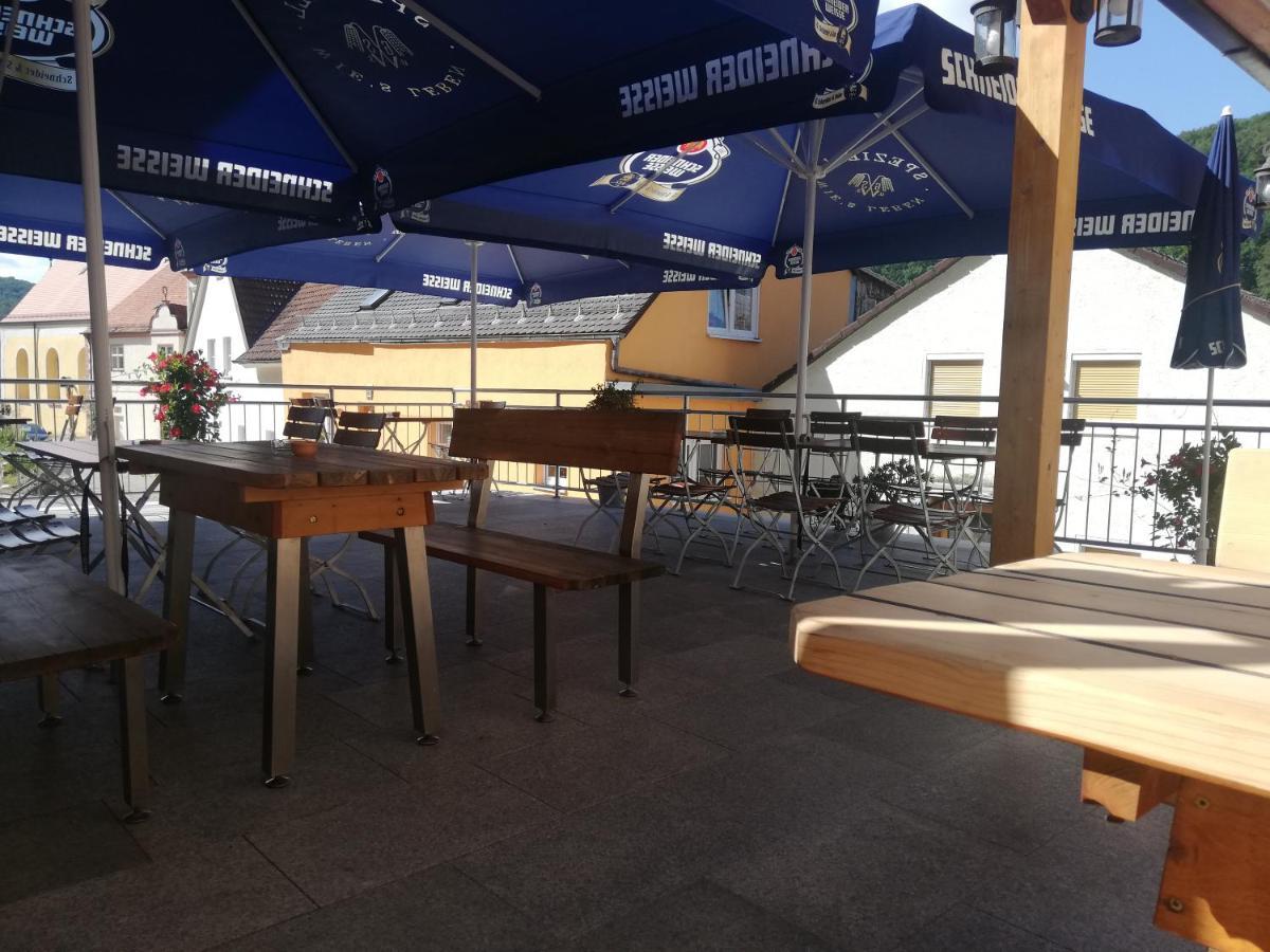 Gasthaus Felsenwastl Essing Esterno foto
